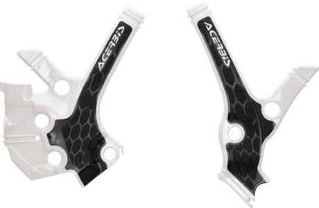 X-Grip Frame Guards - White/Black - YZ 85 2022 - 2023