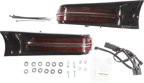 Filler Panel Lights - Red - Black 2014 - 2020