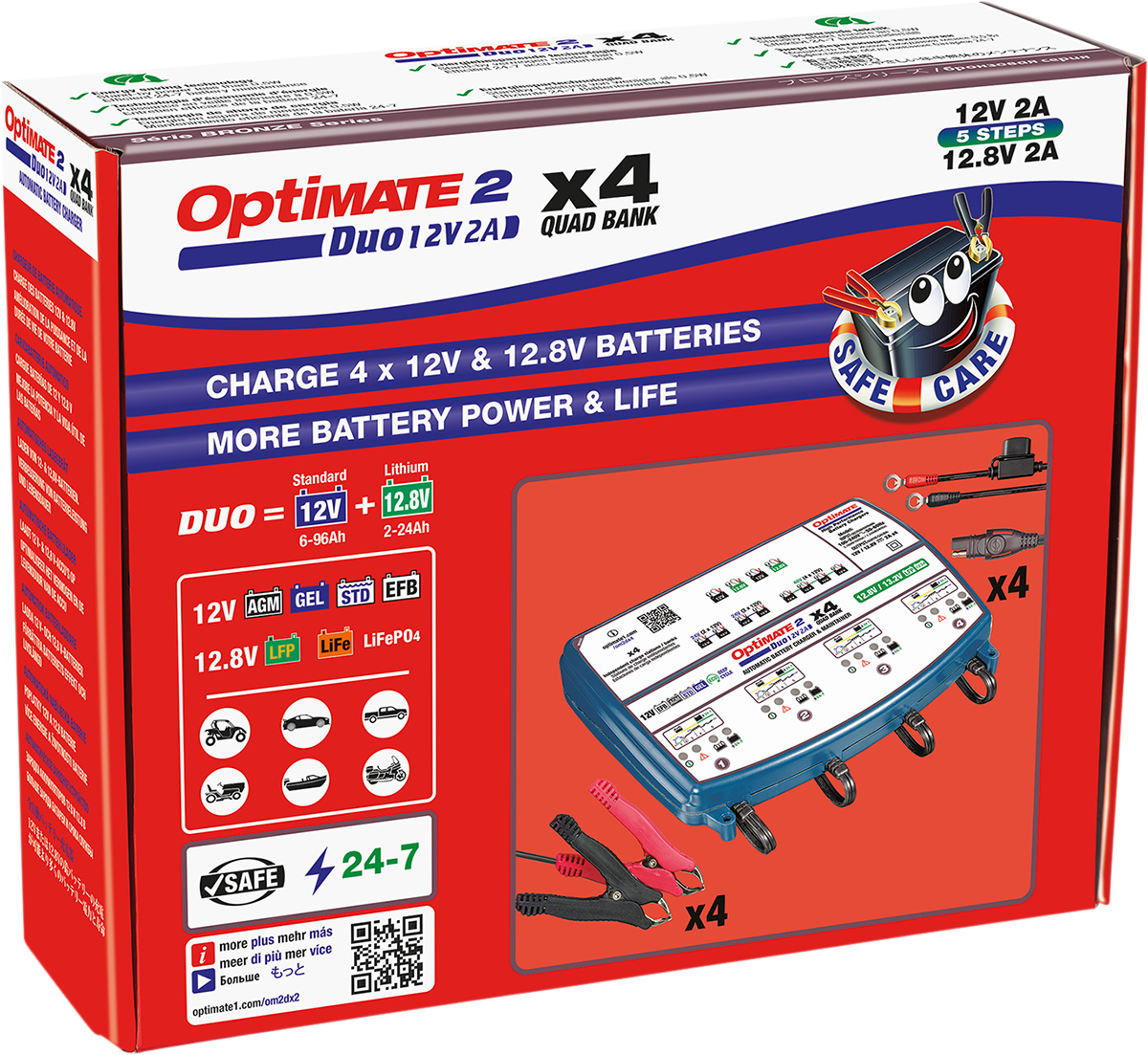 Battery Charger/Maintainer - 4-Bank