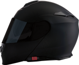 Solaris 2.0 Modular Helmet - Smoke - Flat Black - 3XL