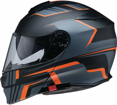Solaris 2.0 Modular Helmet - Slater - Orange - Small