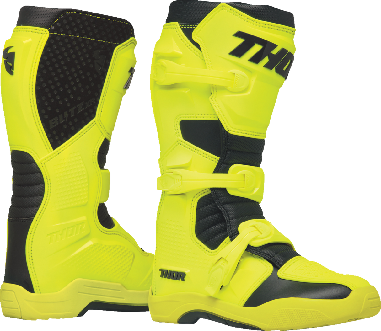 Blitz XR Boots - Acid/Black - Size 8