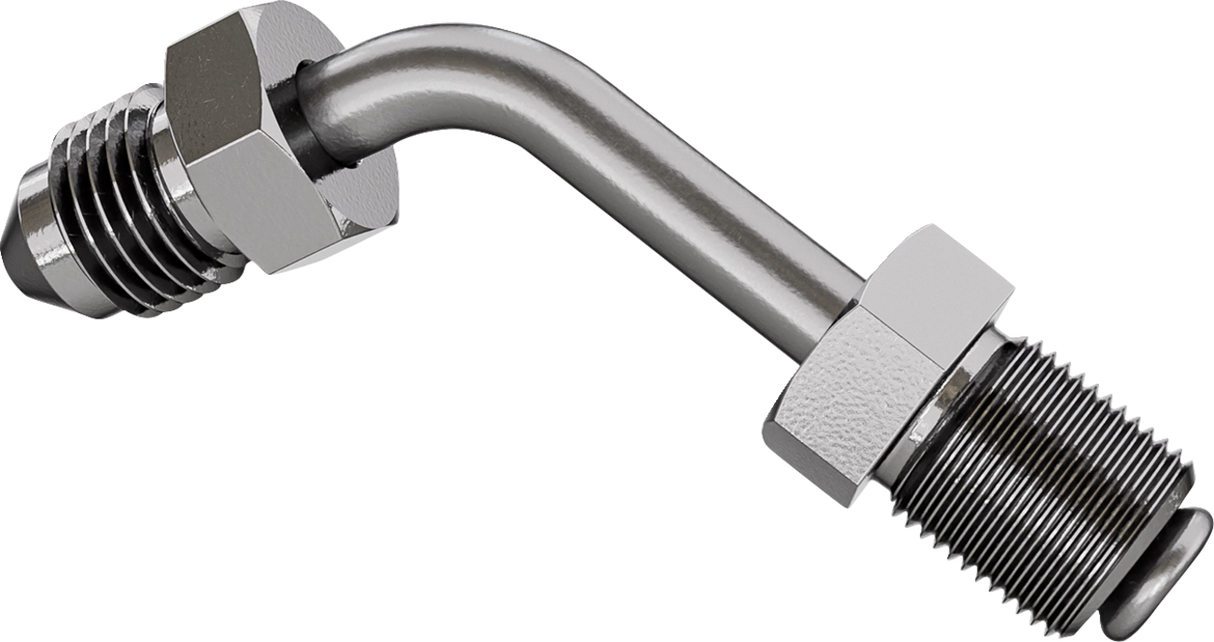 Universal Banjo - AN3 Adaptor - 60° - Stainless Steel