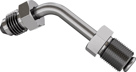 Universal Banjo - AN3 Adaptor - 60° - Stainless Steel