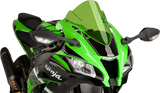 Race Windscreen - 14-1/4\" - Green - Kawasaki 2016 - 2020