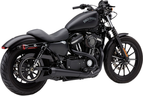 2-into-1 El Diablo Exhaust System - Black - 4\" 2007 - 2013