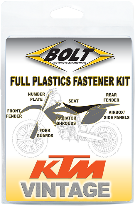 Body Work Fastener Kit - KTM 1998 - 2002