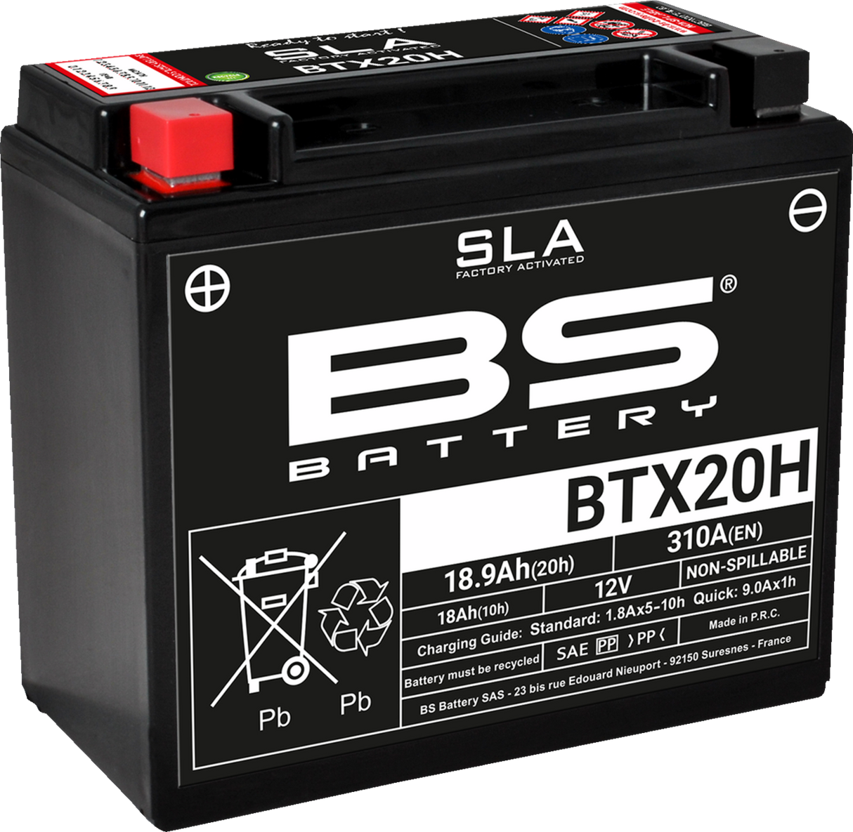 Battery - BTX20H (YTX) 1984 - 2015