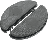 Half-Moon Floorboard - w/ Vibration Inserts - Black - FL 1980 - 2023