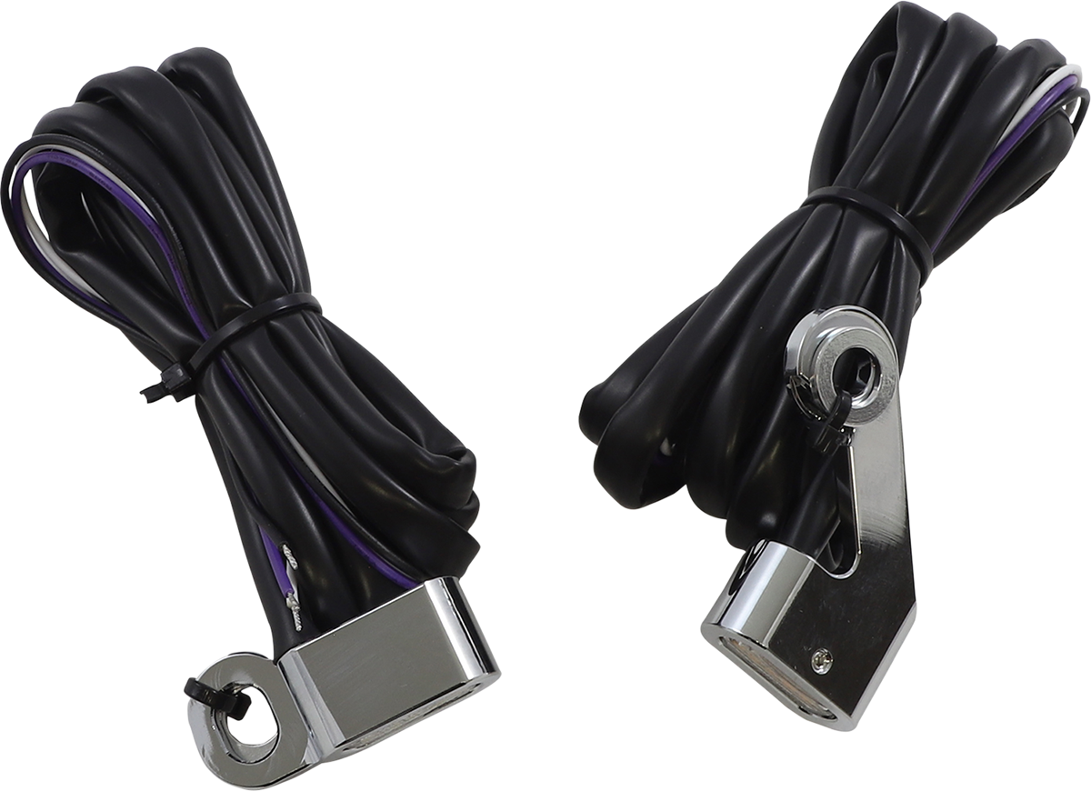 Marker Lights - White/Amber - Chrome 2009 - 2023