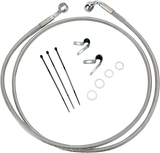 Brake Line - Front - +10\" - Stainless Steel 1988 - 2003