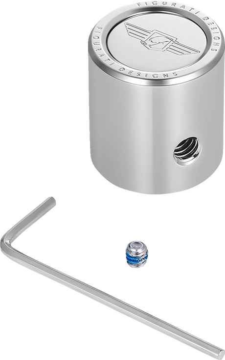 Heel-Toe Shifter Cover - Logo - Stainless Steel 1984 - 2022