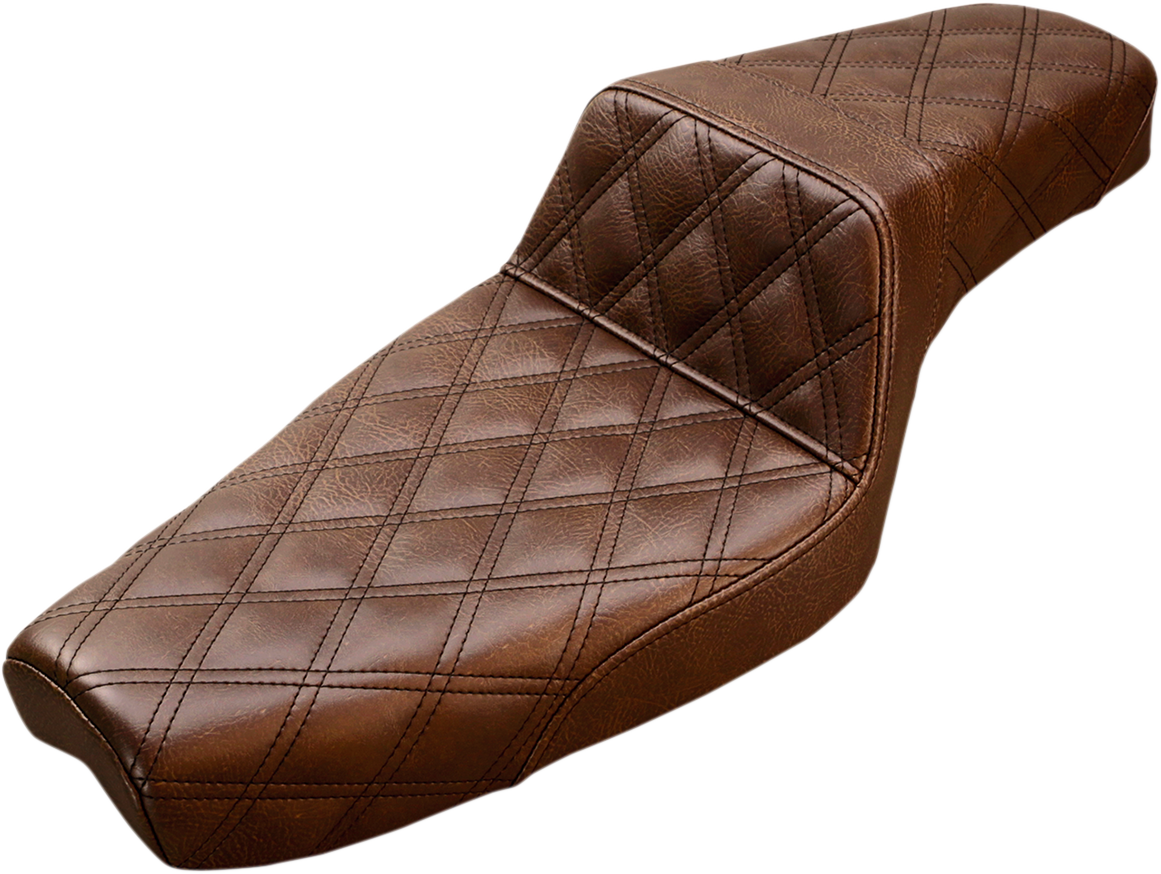Step-Up Seat - Full Lattice Stitch - Brown - XL 2004 - 2020