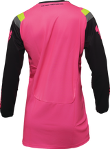 Women\'s Pulse REV Jersey - Charcoal/Pink - Small