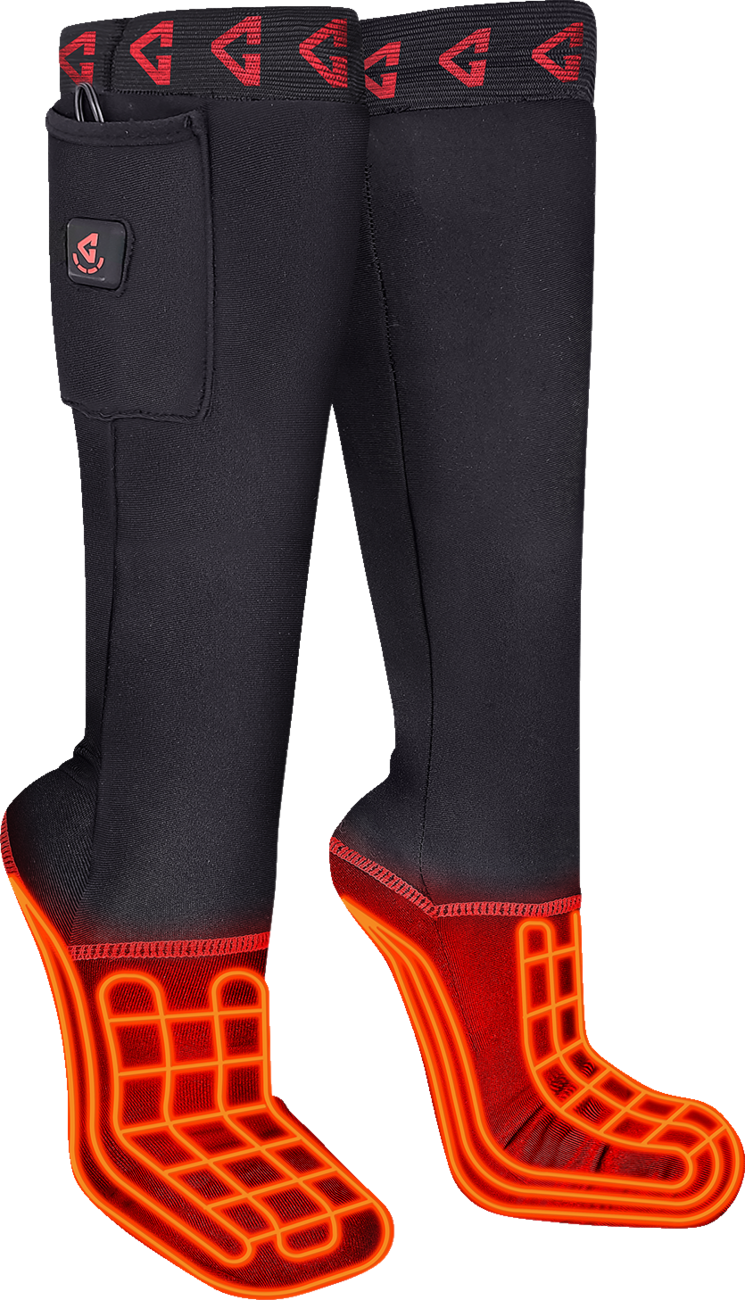 7V Battery Heated Sock Liner - Small/Medium