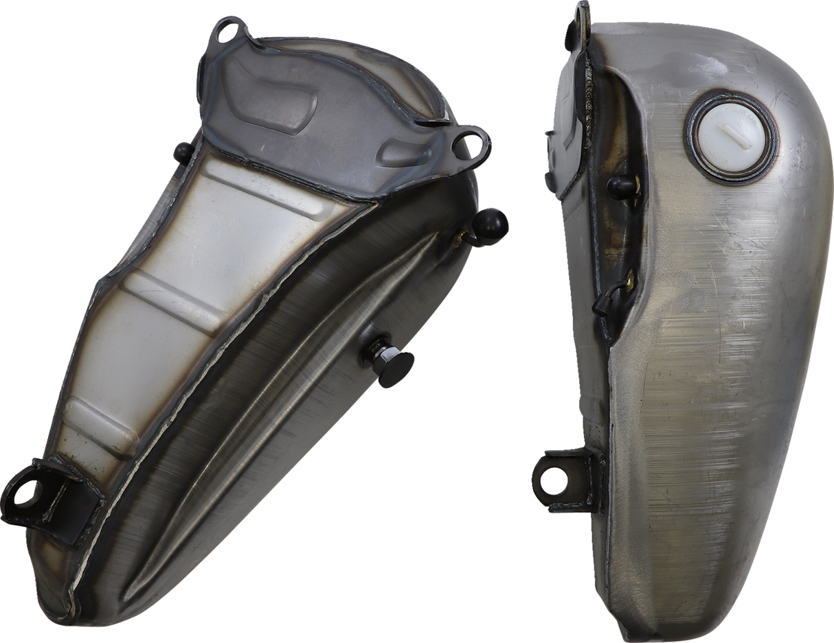 Fat Bob Style Gas Tanks - Flatside - 5 Gallon 1984 - 1999