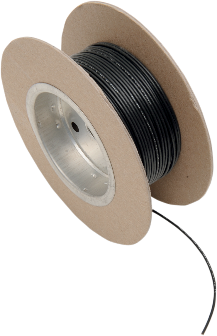 100\' Wire Spool - 18 Gauge - Black