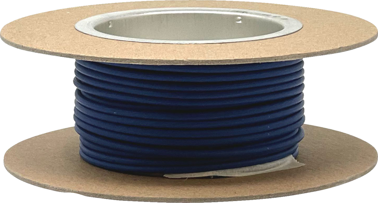 25\' GXL Wire Spool - 14 Gauge - Blue