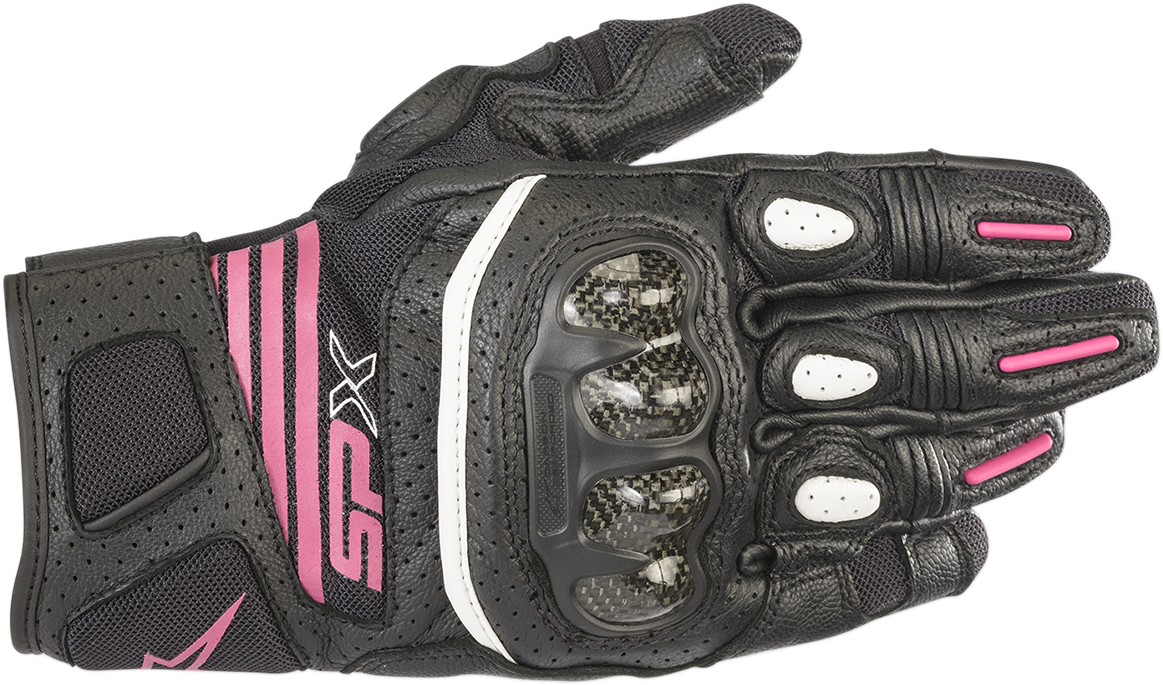 Stella SPX AC V2 Gloves - Black/Fuchsia - XS