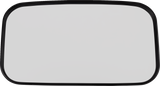 Mirror - Rear View - Rectangle - Black - 1-3/4\"