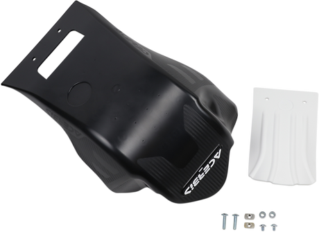 Skid Plate - Black/White - RM-Z 250 2019 - 2023