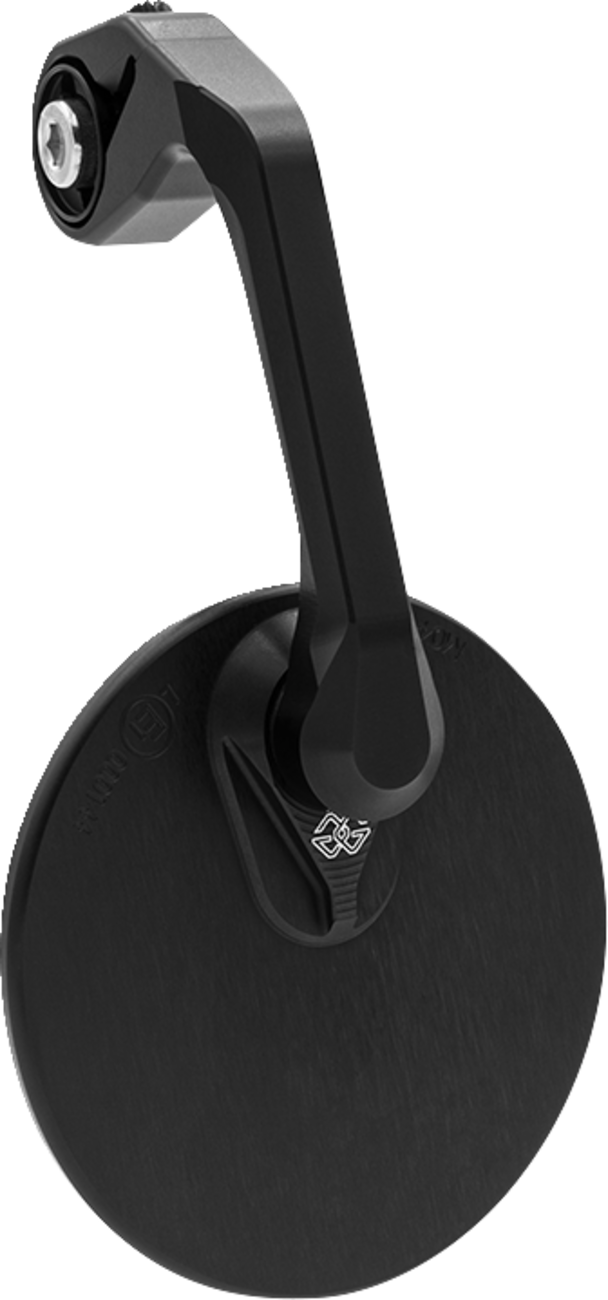 Mirror - MOON - Side View - Round - Black - Right/Left - Each 1998 - 2016