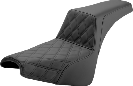 Step-Up Seat - Front Lattice Stitch - Black 2018 - 2020