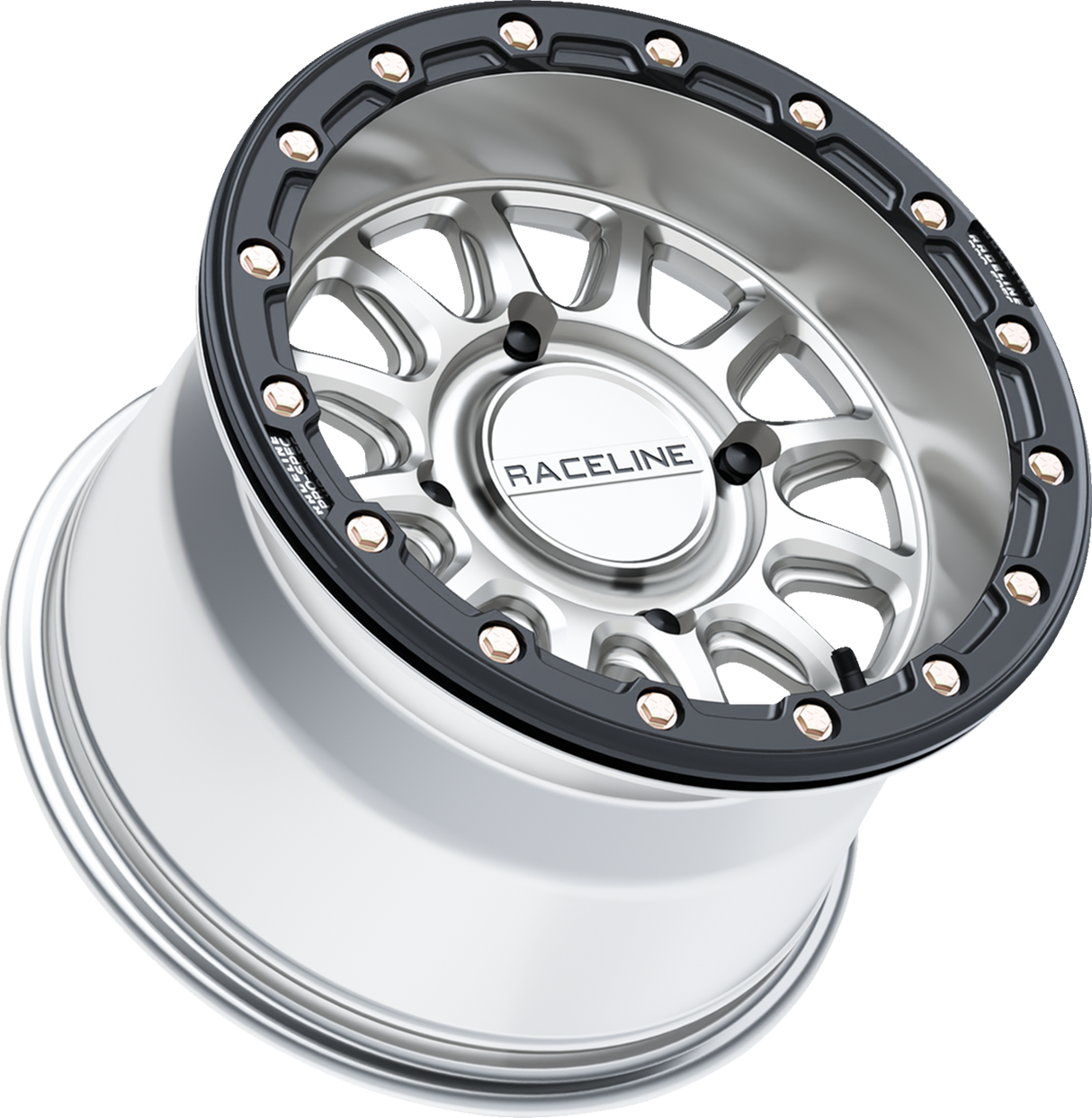 Wheel - Alpha - Front/Rear - Hyper Silver/with Black Ring - 15x10 - 4/156 - +10 mm 2015 - 2023