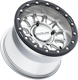 Wheel - Alpha - Front/Rear - Hyper Silver/with Black Ring - 15x10 - 4/156 - +10 mm 2015 - 2023