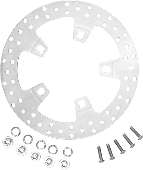 Brake Rotor - 320 mm - Front - Polished - \'24 FLHX/FLTR 2024 - 2024