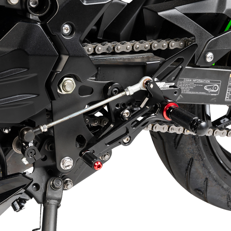 MGP Rearset - Black - Kawasaki 2018 - 2023