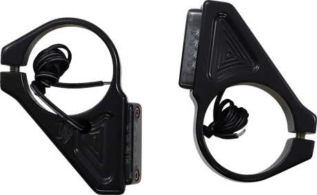 Turn Signal - 41 mm - Amber - Black 1984 - 2006