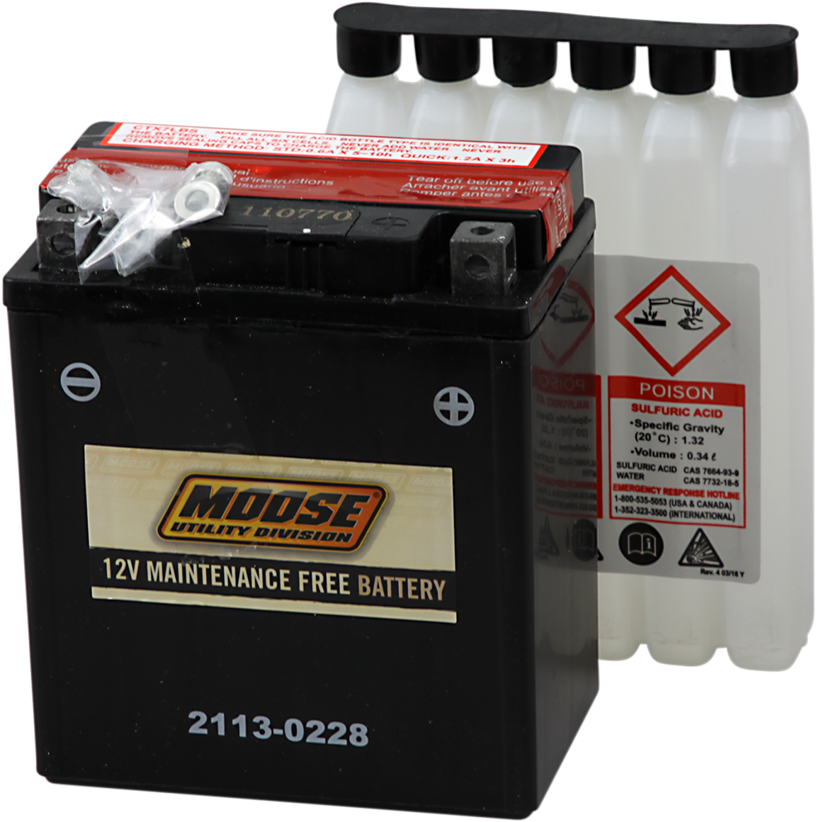 AGM Battery - YTX7L-BS 2008 - 2014