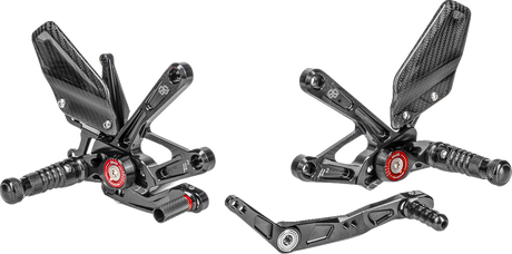 MUE2 Rearset - Black - Yamaha 2015 - 2023