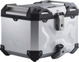 TRAX ADV Top Case System - Silver - Moto Guzzi V85TT \'19-\'24 2019 - 2024