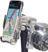 Metal Phone Mount - Large - Perch Mount - Chrome 1980 - 2017