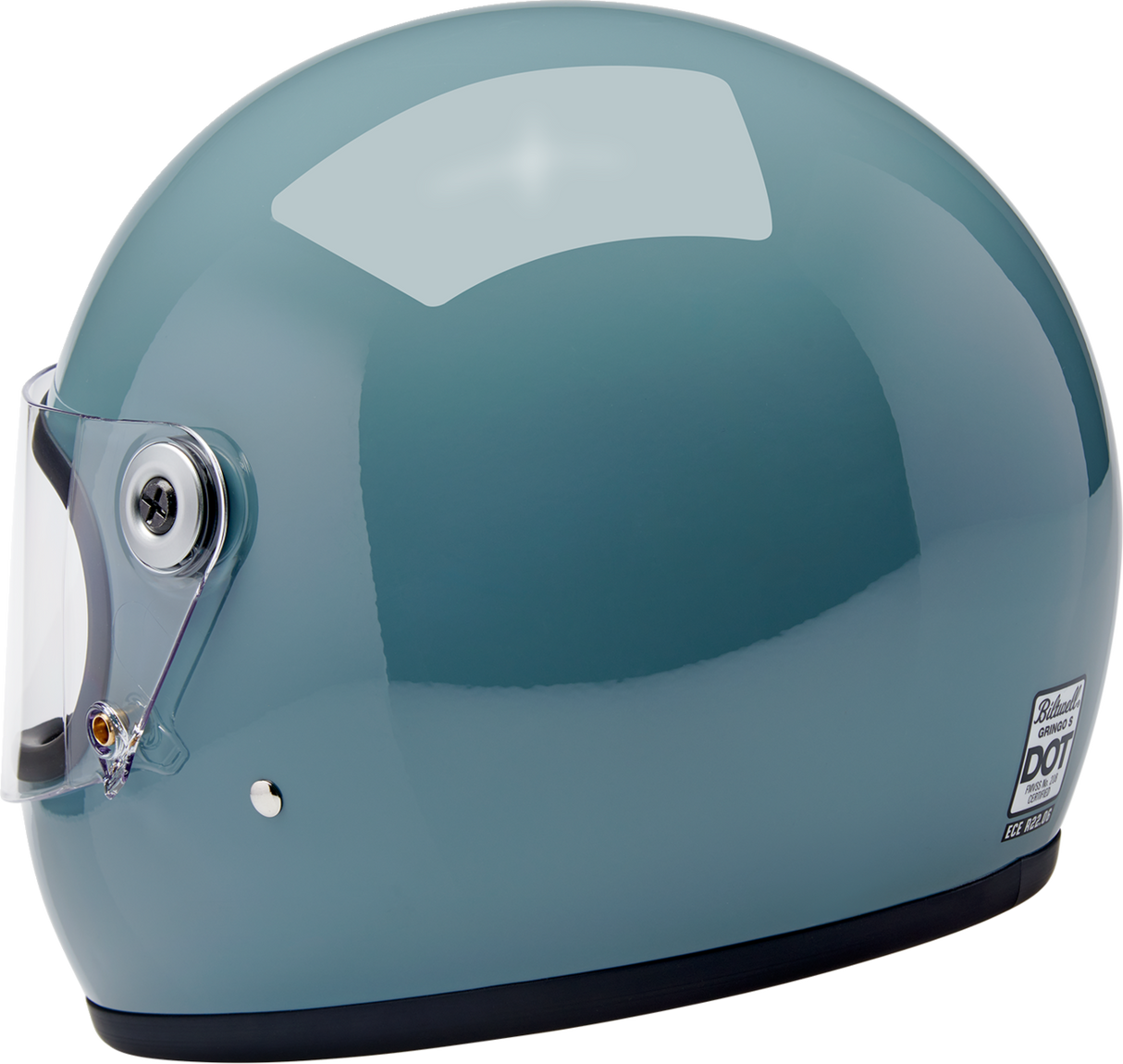 Gringo S Helmet - Gloss Agave Blue - XS