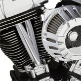 Deep Cut Pushrod Covers - Chrome 1999 - 2017