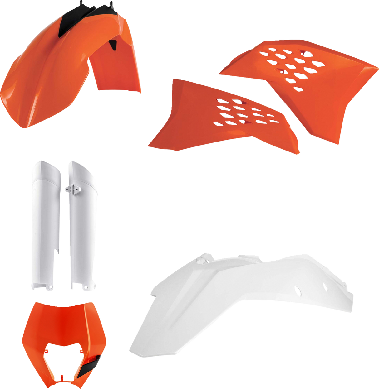 Full Replacement Body Kit - OEM Orange/White/Black 2008 - 2011