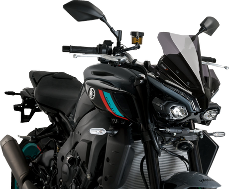 New Generation Sport Windshield - 14\" - Dark Smoke - MT-10/SP 2022 - 2024