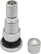 Valve Stem - Straight - Silver
