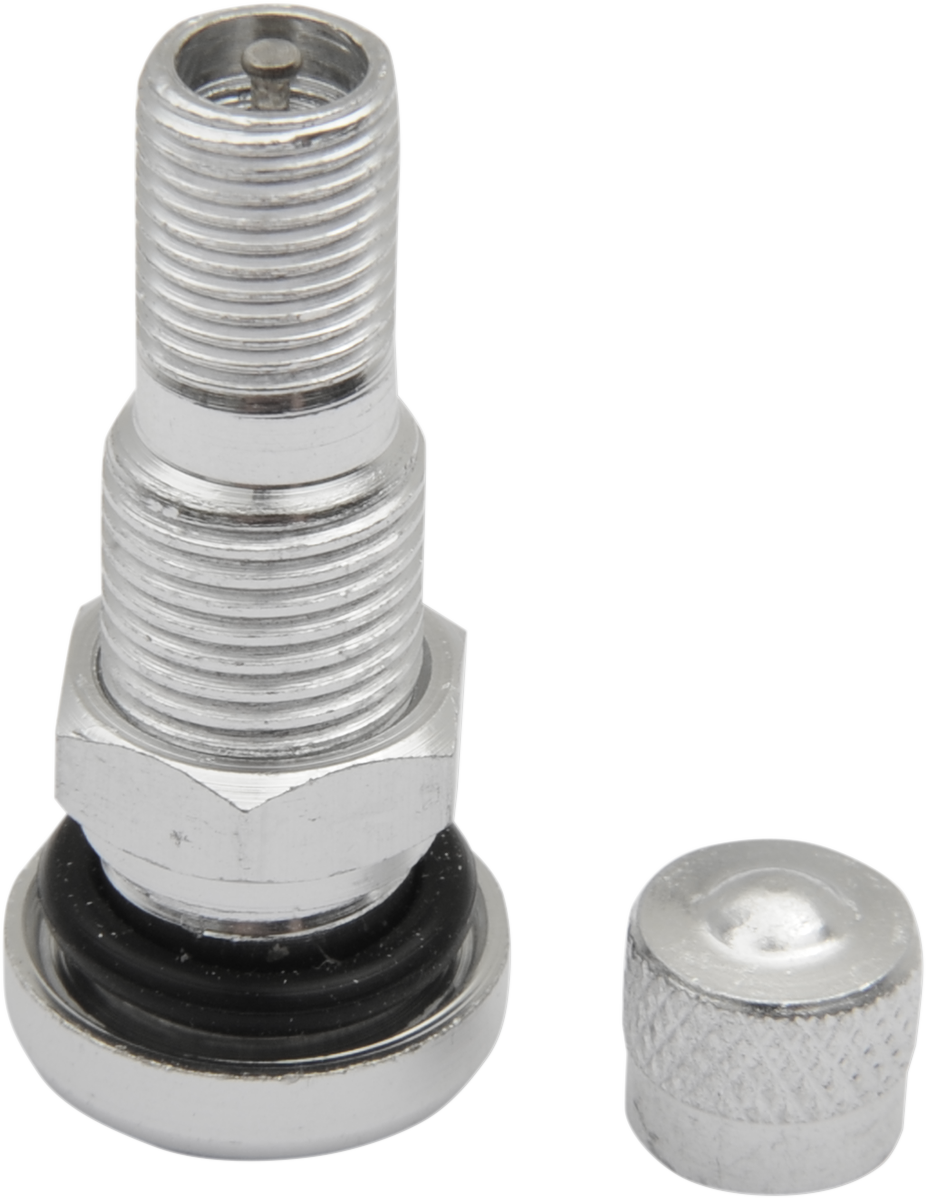 Valve Stem - Straight - Silver