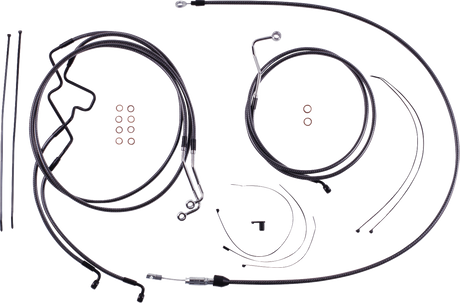 KARBONFIBR Designer Handlebar Installation Kit - 6\" - \'21-\'23 FLTR 2021 - 2023