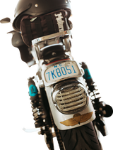 Taillight - with License Plate Illumination Window - Smoke 1988 - 2024