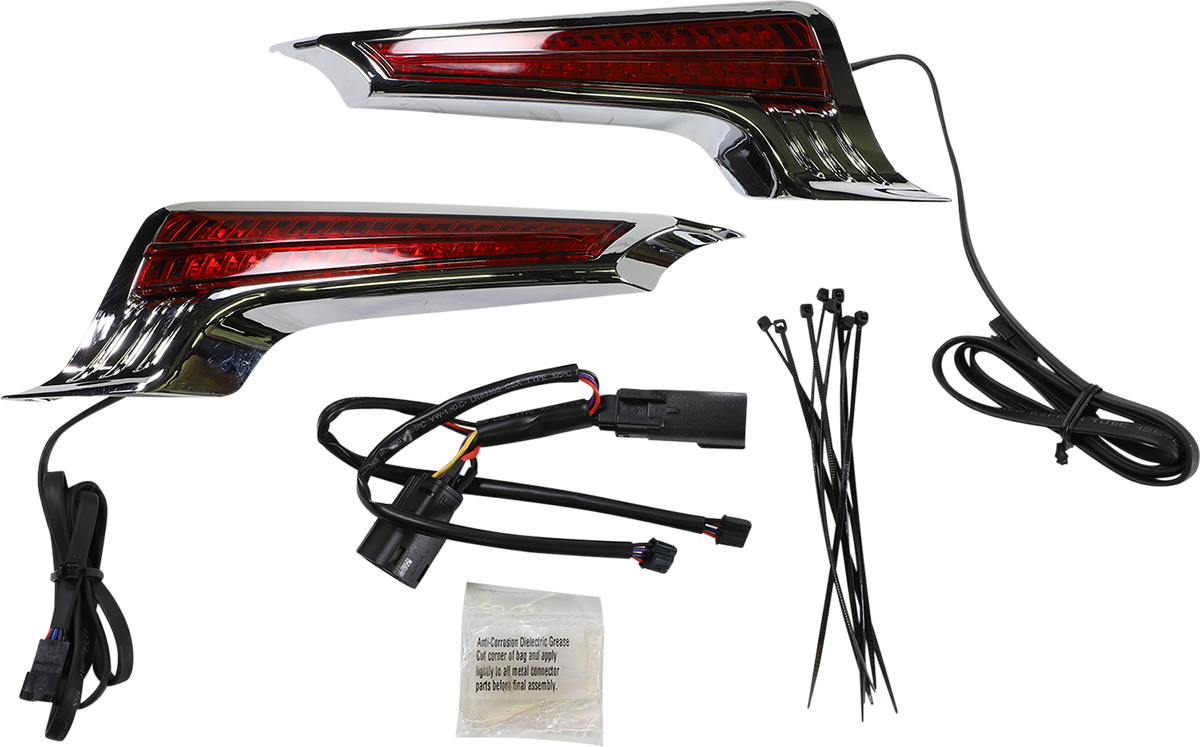 Filler Panel Accent Lights- Chrome 2014 - 2020