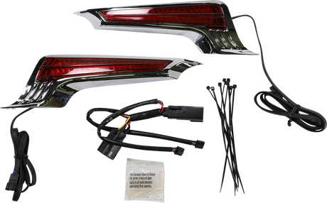 Filler Panel Accent Lights- Chrome 2014 - 2020