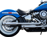 Grand National Race Mufflers for Softail - Chrome 2018 - 2022
