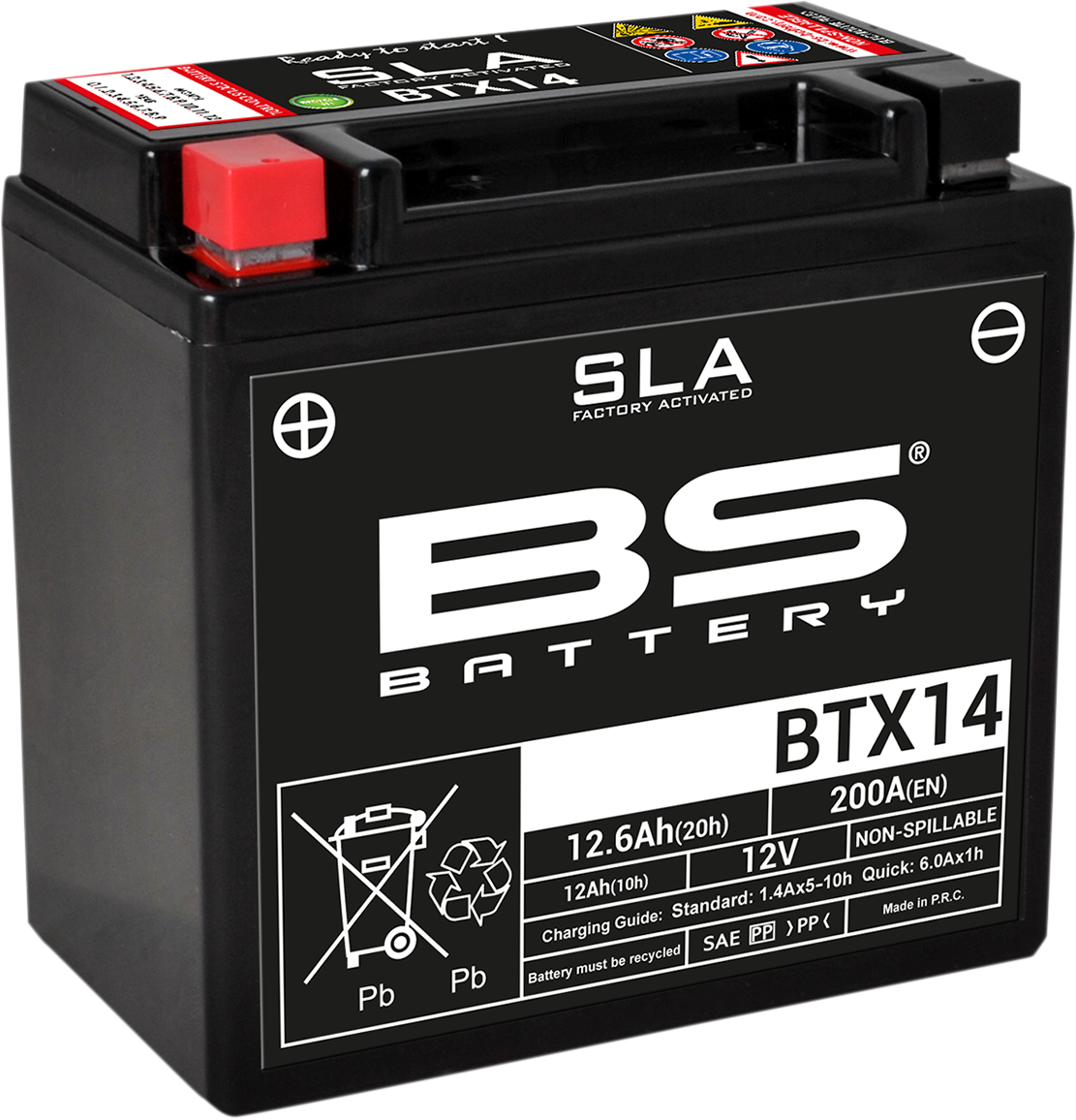 Battery - BTX14 (YTX) 1986 - 2023