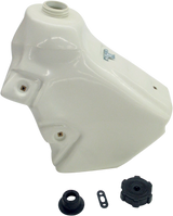 Large-Capacity Gas Tank - White - Kawasaki/Suzuki - 3.2 Gallon 2000 - 2020
