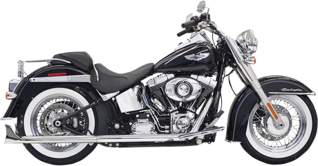 Fishtail Exhaust - 30\" - Softail 2007 - 2017